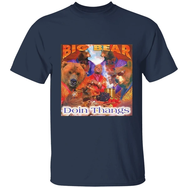 Big Bear Doin Thangs Graphic Shirt - Image 5