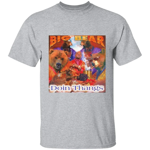 Big Bear Doin Thangs Graphic Shirt - Image 9