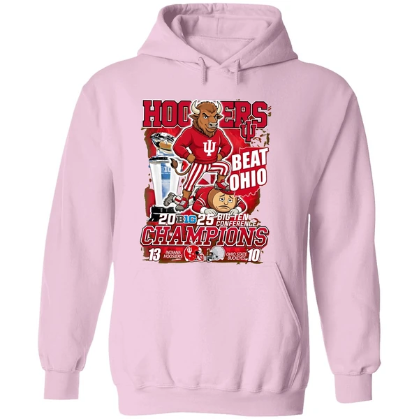 Big Ten Conference Champions Indiana Hoosiers Beat Ohio State Buckeyes Hoodie - Image 5