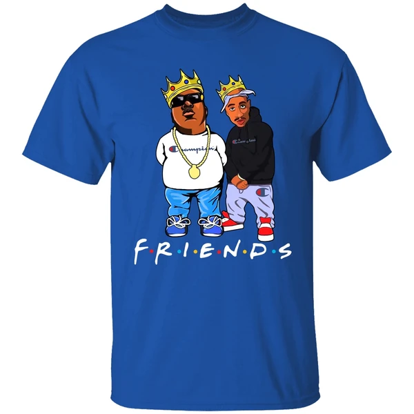 Biggie And Tupac Champion Friends Shirt - Image 7