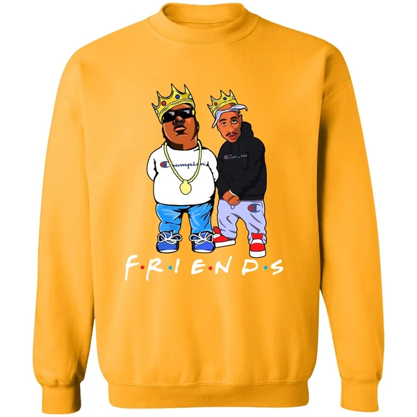 Biggie And Tupac Champion Friends Sweatshirt
