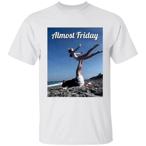 Bill Belichick And His Young Girlfriend Jordon Hudson Practice Pilates On The Beach Almost Friday Shirt