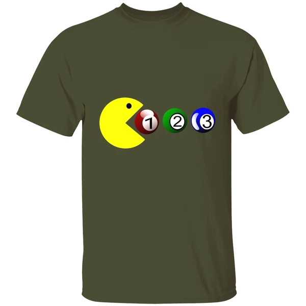 Billiard Pool Ball Pacman Shirt - Image 3