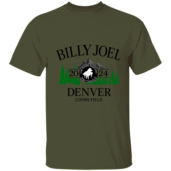 Billy Joel At Coors Field In Denver Co On July 12 2024 Shirt - Image 3