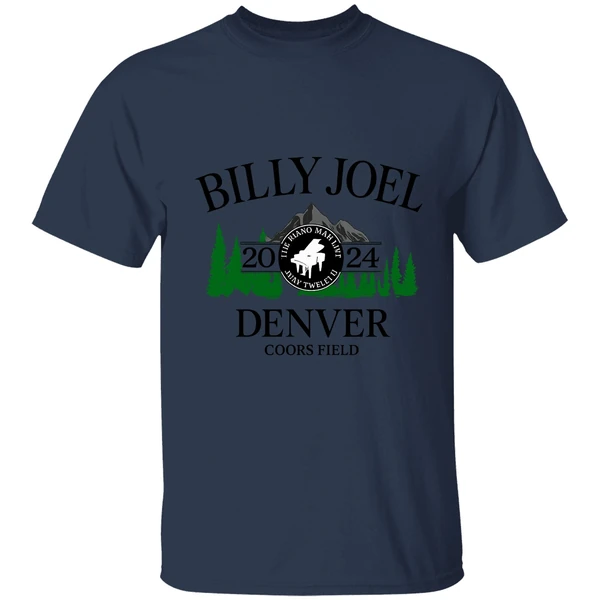 Billy Joel At Coors Field In Denver Co On July 12 2024 Shirt - Image 4
