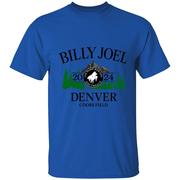 Billy Joel At Coors Field In Denver Co On July 12 2024 Shirt - Image 7
