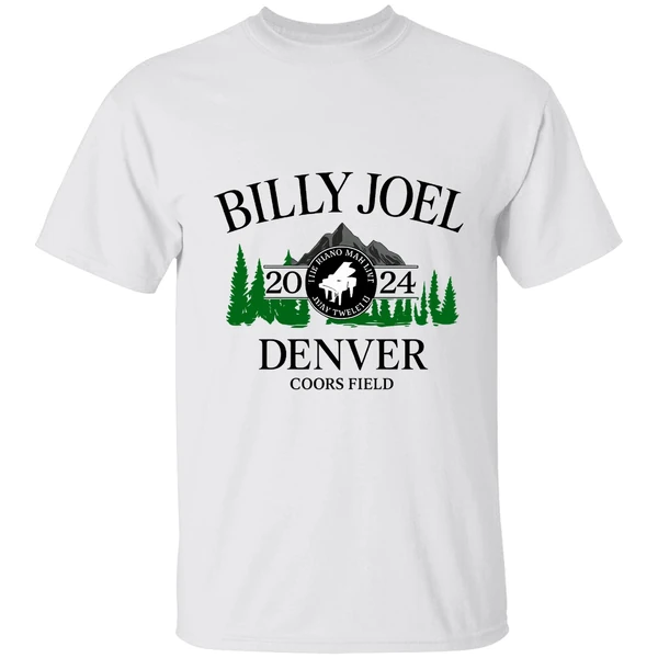 Billy Joel At Coors Field In Denver Co On July 12 2024 Shirt - Image 9