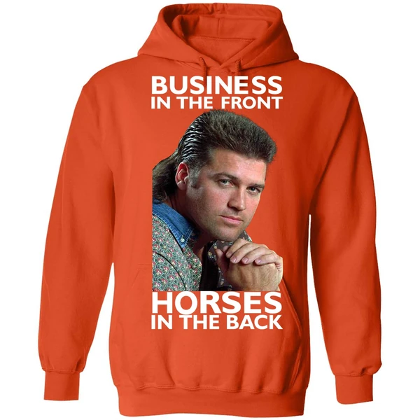 Billy Ray Cyrus Business In The Front Horses In The Back Hoodie - Image 5
