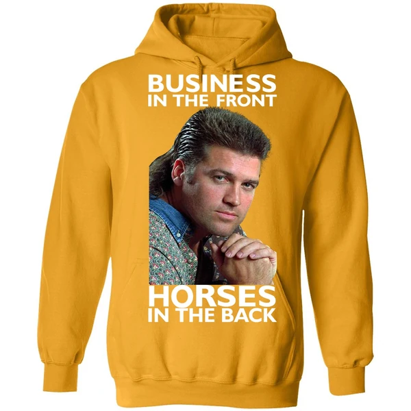 Billy Ray Cyrus Business In The Front Horses In The Back Hoodie - Image 9