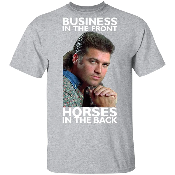 Billy Ray Cyrus Business In The Front Horses In The Back Shirt - Image 8