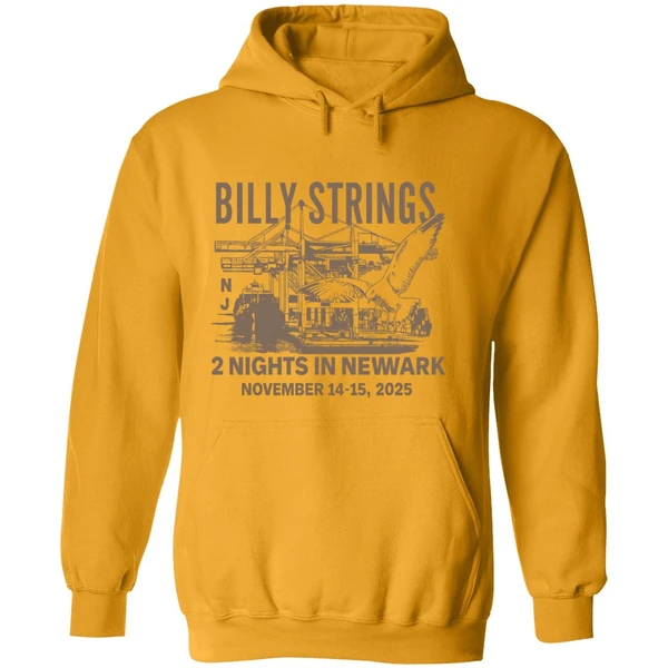 Billy Strings Prudential Center Newark Nj Nov 14 15 2025 Hoodie