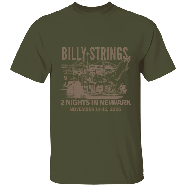 Billy Strings Prudential Center Newark Nj Nov 14 15 2025 Shirt - Image 3