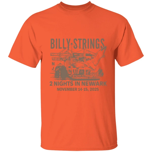Billy Strings Prudential Center Newark Nj Nov 14 15 2025 Shirt - Image 5