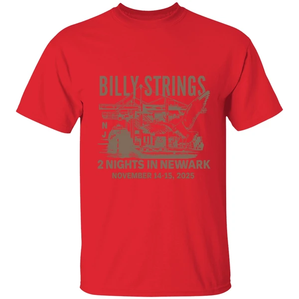 Billy Strings Prudential Center Newark Nj Nov 14 15 2025 Shirt - Image 6