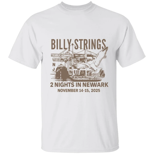 Billy Strings Prudential Center Newark Nj Nov 14 15 2025 Shirt - Image 9