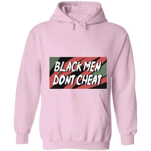 Black Men Dont Cheat Hoodie - Image 4
