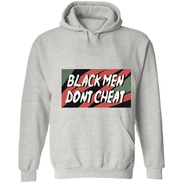 Black Men Dont Cheat Hoodie - Image 7