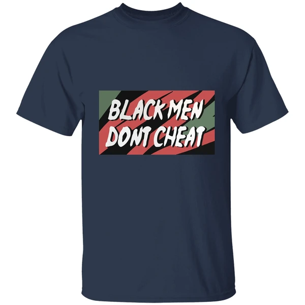 Black Men Dont Cheat Shirt - Image 4