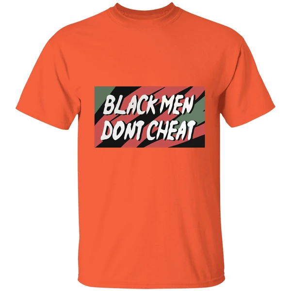Black Men Dont Cheat Shirt - Image 5