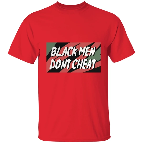 Black Men Dont Cheat Shirt - Image 6