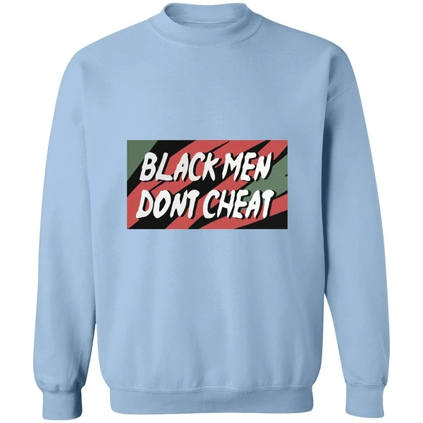 Black Men Dont Cheat Sweatshirt - Image 3