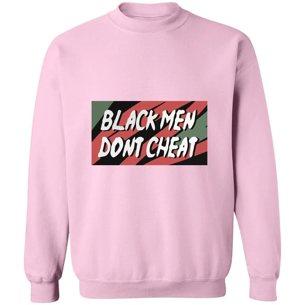 Black Men Dont Cheat Sweatshirt - Image 4