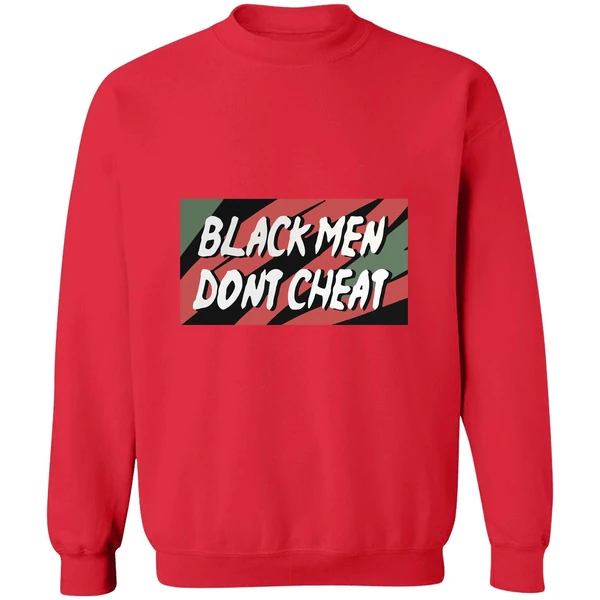 Black Men Dont Cheat Sweatshirt - Image 7