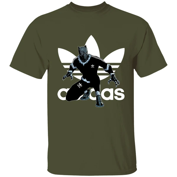 Black Panther Adidas Shirt - Image 3