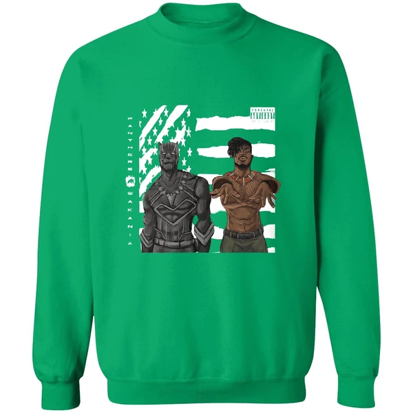 Black Panther And Outkast Stankonia Wakanda Sweatshirt - Image 2
