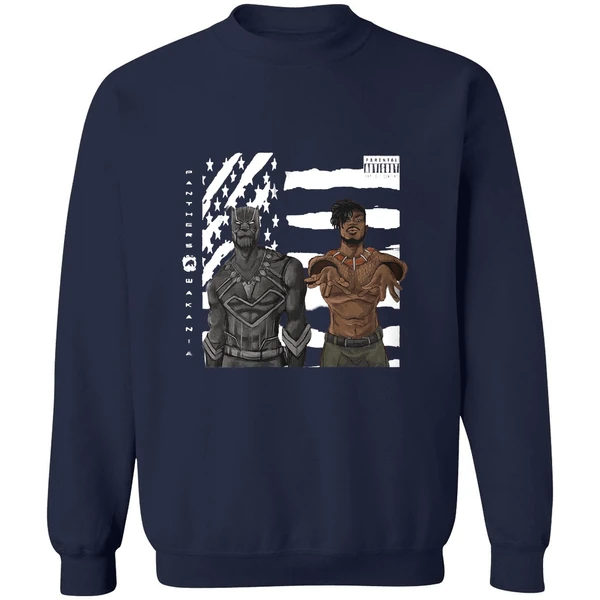 Black Panther And Outkast Stankonia Wakanda Sweatshirt - Image 5