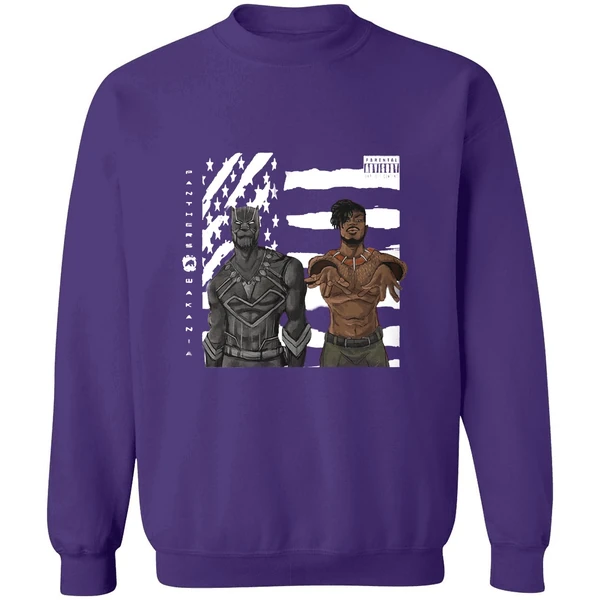 Black Panther And Outkast Stankonia Wakanda Sweatshirt - Image 6