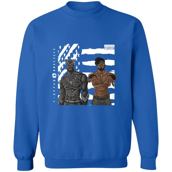 Black Panther And Outkast Stankonia Wakanda Sweatshirt - Image 8