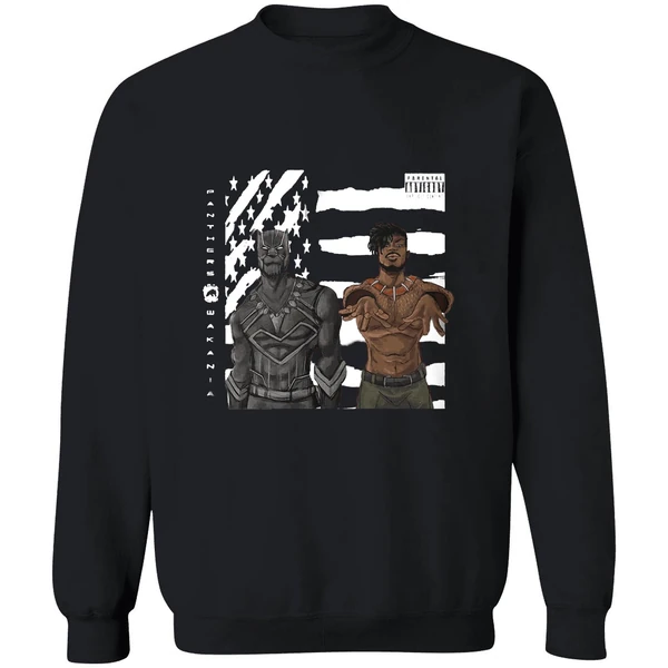 Black Panther And Outkast Stankonia Wakanda Sweatshirt - Image 9