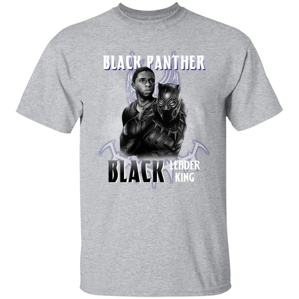 Black Panther Black Leader King Shirt - Image 8