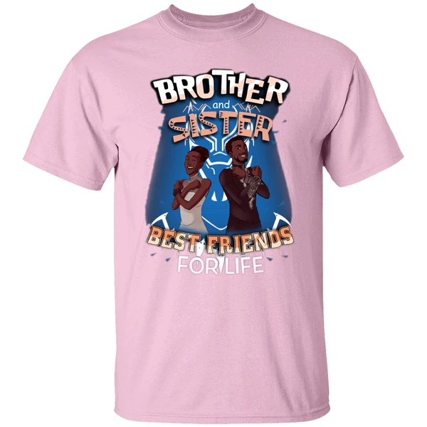 Black Panther Brother Sister Best Friends For Life Shirt Black Panther Brother Sister Best Friends For Life Shirt