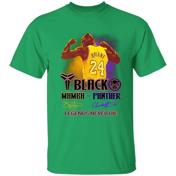 Black Panther Kobe Bryant Black Mamba Panther Legends Never Die Shirt