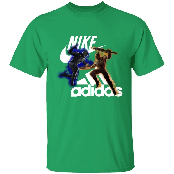 Black Panther Nike Vs Adidas Shirt