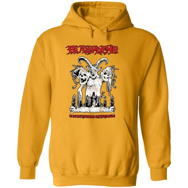 Blasphemy Desecration Of Prague Hoodie