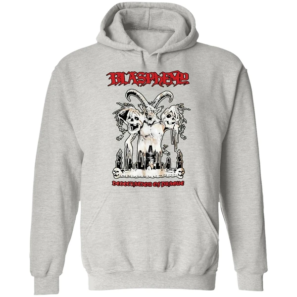 Blasphemy Desecration Of Prague Hoodie - Image 9