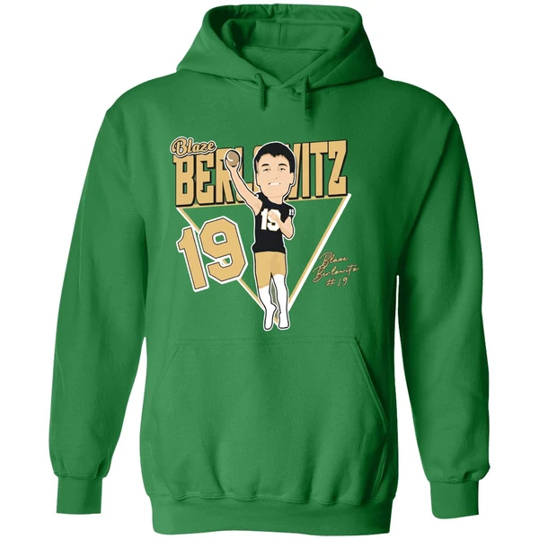 Blaze Berlowitz Vanderbilt Commodores 2024 Caricature Hoodie - Image 2