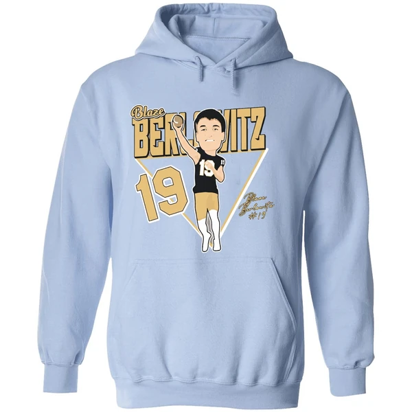 Blaze Berlowitz Vanderbilt Commodores 2024 Caricature Hoodie - Image 4