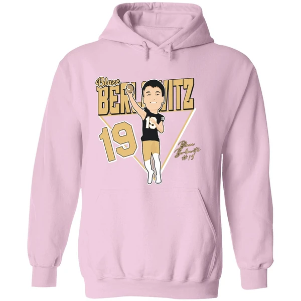 Blaze Berlowitz Vanderbilt Commodores 2024 Caricature Hoodie - Image 5
