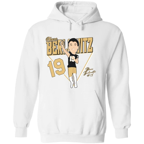 Blaze Berlowitz Vanderbilt Commodores 2024 Caricature Hoodie - Image 8