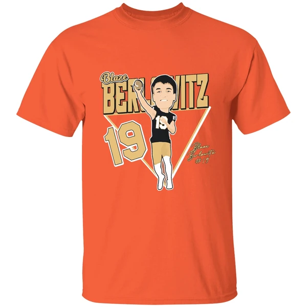 blaze berlowitz vanderbilt commodores 2024 caricature shirt orange