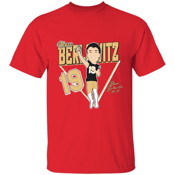 Blaze Berlowitz Vanderbilt Commodores 2024 Caricature Shirt - Image 7