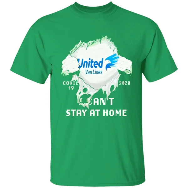 Blood Inside Me United Van Lines Covid 19 2020 I Cant Stay At Home Shirt