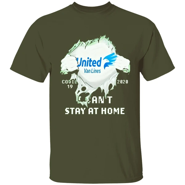 Blood Inside Me United Van Lines Covid 19 2020 I Cant Stay At Home Shirt - Image 3