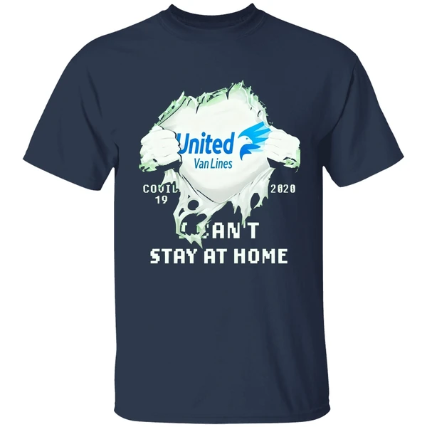 Blood Inside Me United Van Lines Covid 19 2020 I Cant Stay At Home Shirt - Image 4