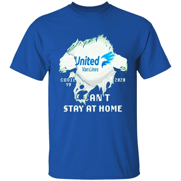 Blood Inside Me United Van Lines Covid 19 2020 I Cant Stay At Home Shirt - Image 7