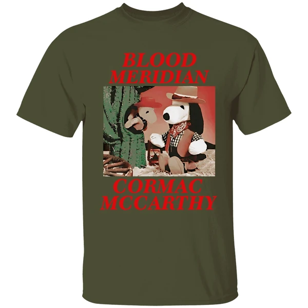 Blood Meridian Cormac Mccarthy Snoopy Shirt - Image 9